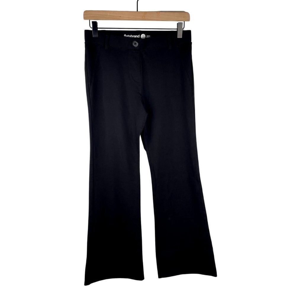 Betabrand Boot Cut Pants Small PETITE Classic Dress Pant Yoga Pants Stretch